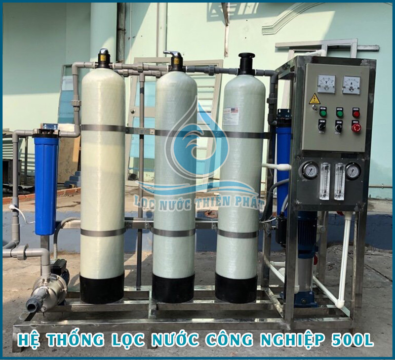 Hệ thống lọc nước công nghiệp 500l